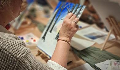 Christmas Paint and Pudding Evening with Paint Pot Parties